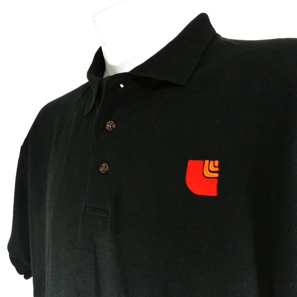 LOBLAWS Grocery Store Employee Uniform Polo Shirt Black NEW Size XL